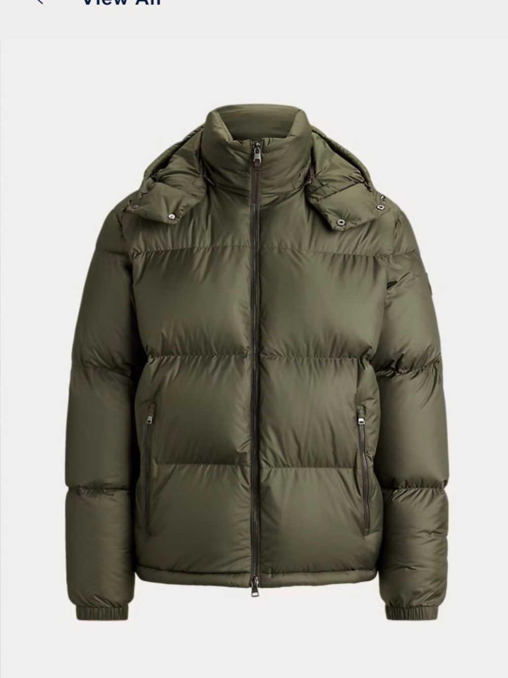 Polo Ralph Lauren Decker Matte Down Jacket size: L